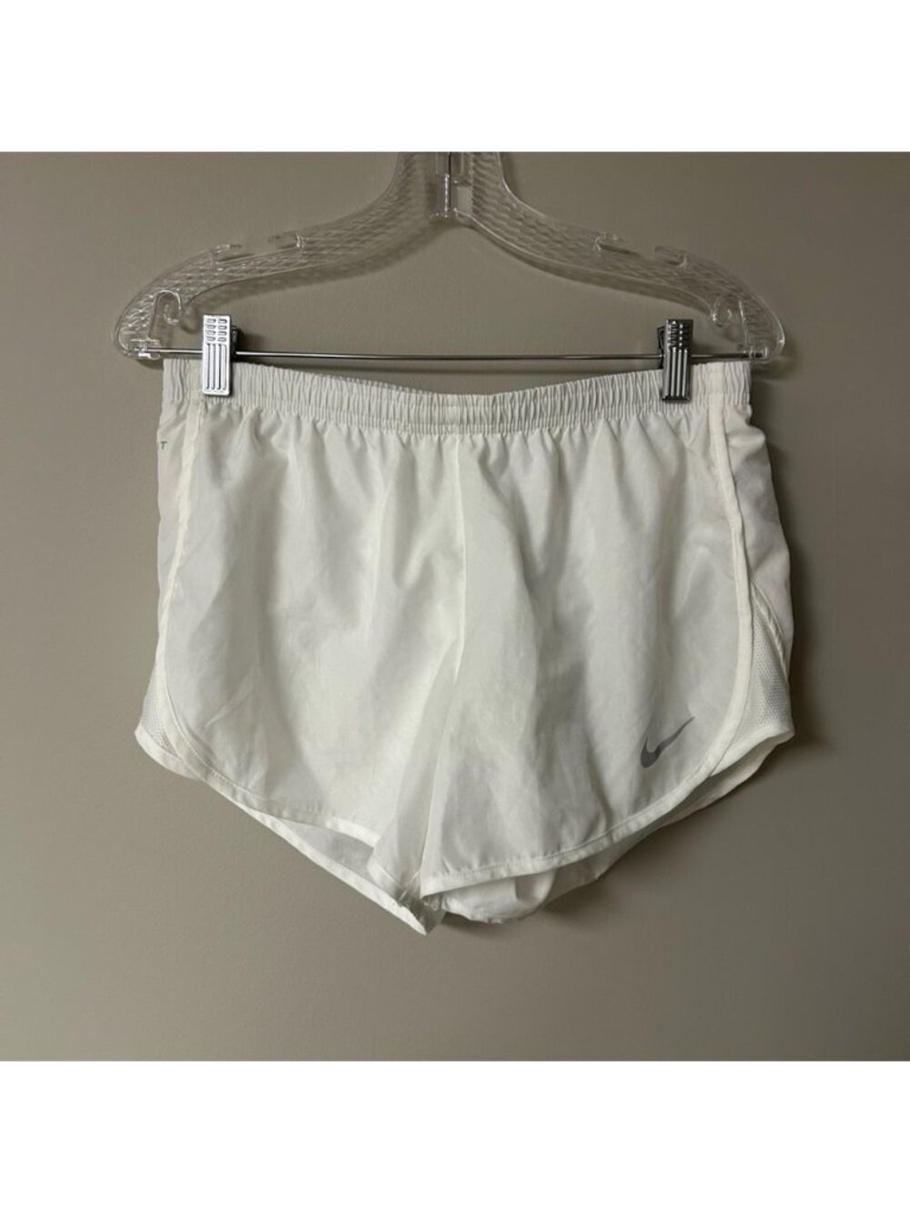 Nike White Dri Fit Shorts